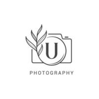 Modern Aesthetic Vector Photography Logo