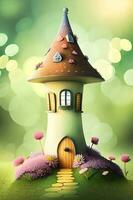 Cute AI Fairy Home photo