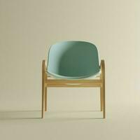 The 3D model render chair design photo