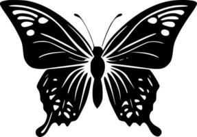 Butterfly, Minimalist and Simple Silhouette - Vector illustration