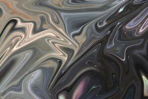 Abstract liquify, marble waves, liquid ripples and liquid texture photo. photo