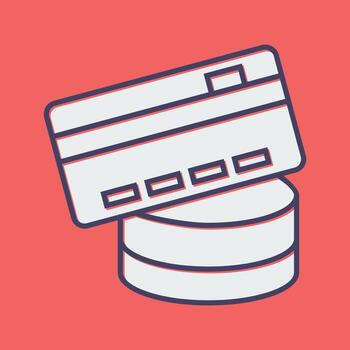 icono de vector de método de pago