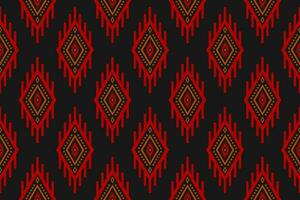 Geometric ethnic oriental seamless pattern traditional. Fabric Aztec pattern background. Tribal style. vector