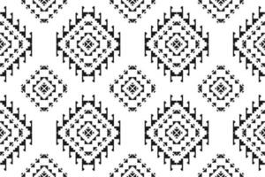 Geometric ethnic seamless pattern traditional. Aztec ethnic ornament print. Tribal pattern style. vector