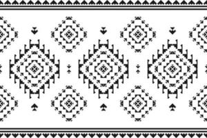 Geometric ethnic seamless pattern traditional. Aztec ethnic ornament print. Tribal pattern style. vector