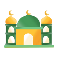 mano disegnato eid mubarak elemento png