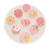 korean traditional cake png