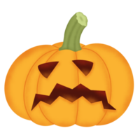 éléments d'halloween dessinés à la main png