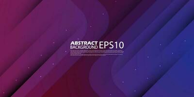 Modern abstract geometric dark purple and blue gradient background with shadow lines. Dynamic shapes composition. Cool design cover product. Eps10 vector