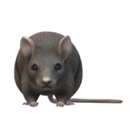 rato isolado em uma transparente fundo png