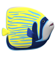 Angel Fish isolated on a Transparent Background png