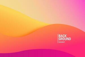 Colorful gradient background. Fluid banner template vector illustration. Abstract background