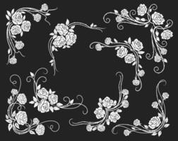 Rose Border, Frame And Corner Royalty Free SVG, Cliparts, Vectors, and  Stock Illustration. Image 19581678.