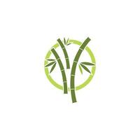 Bamboo Logo Template vector icon