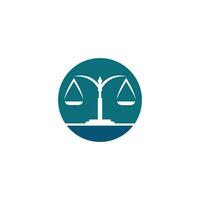 justice law Logo Template vector