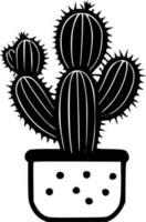 Cactus - High Quality Vector Logo - Vector illustration ideal for T-shirt graphic