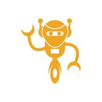 Robot icon vector