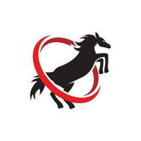 Horse Logo Template Vector icon