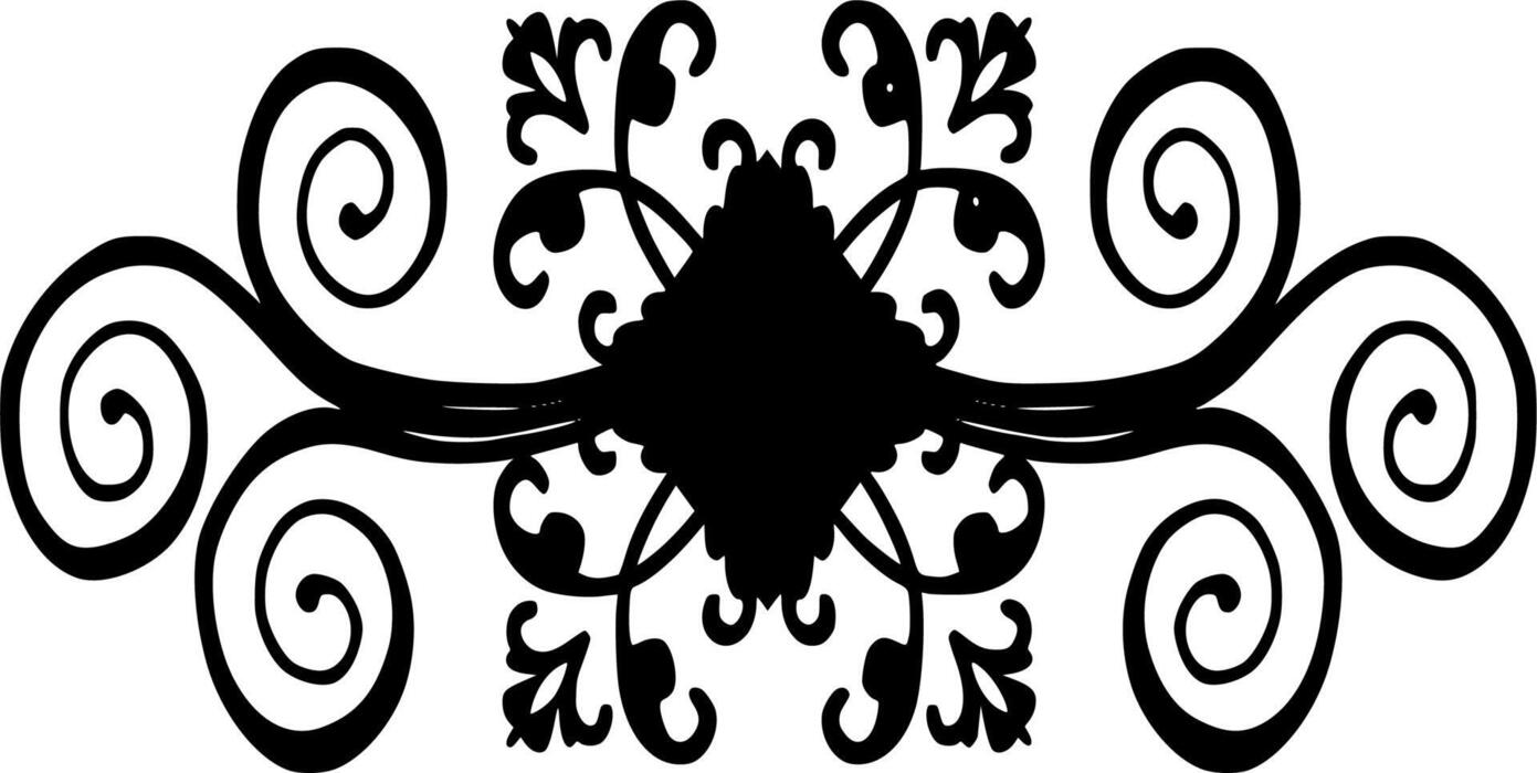 Ornament Silhouette Vector Art, Icons, and Graphics for Free Download