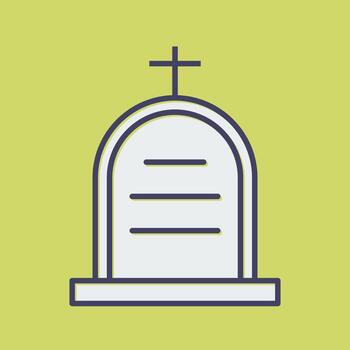 Cemetry Vector Icon