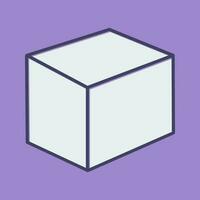 Cube Vector Icon