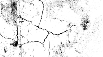 rústico rachado textura com muitos rachaduras e arranhões. abstrato fundo. png gráfico ilustração com transparente fundo.