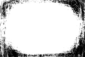 grunge gräns textur bakgrund. abstrakt ram täcka över. png grafisk illustration med transparent bakgrund.