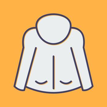 Warm jacket Vector Icon
