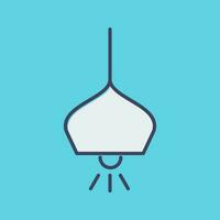 Overhead Light Vector Icon