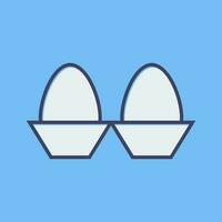 Eggs Vector Icon