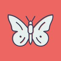 Butterfly Flying Vector Icon