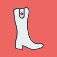 Long Boots Vector Icon