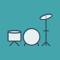 Drums Vector Icon