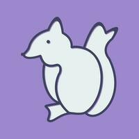 Squirrel Vector Icon