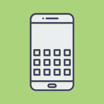 icono de vector de código de seguridad