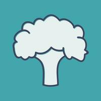 Broccoli Vector Icon