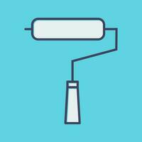 Paint Roller Vector Icon