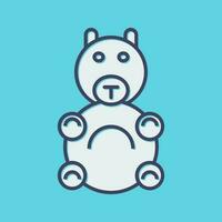 Stuffed Toy Vector Icon