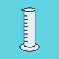 Graduated Cylinders Vector Icon