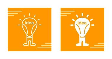 icono de vector de idea brillante