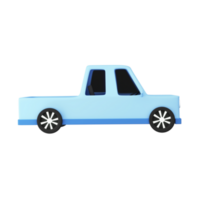 3d render do vintage carro. png