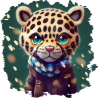 Winter Animal Sublimation png