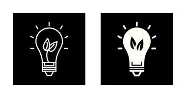 Eco friendly Bulb Vector Icon