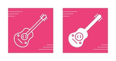 icono de vector de guitarra