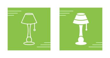 Lamp with stand Vector Icon