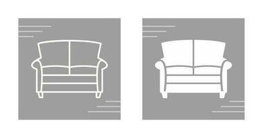 Double Sofa Vector Icon