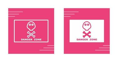 Danger Zone Vector Icon