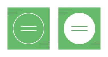 Equal To Vector Icon