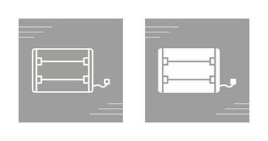 Electric Heater Vector Icon