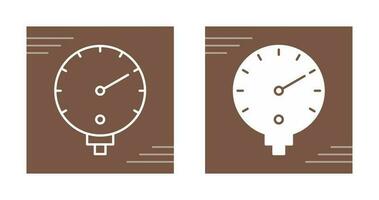 Pressure Gauge Vector Icon